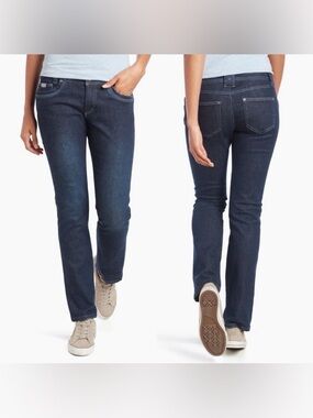 Kuhl Kontour Flex Indigo Straight Jeans Women’s Sz 0